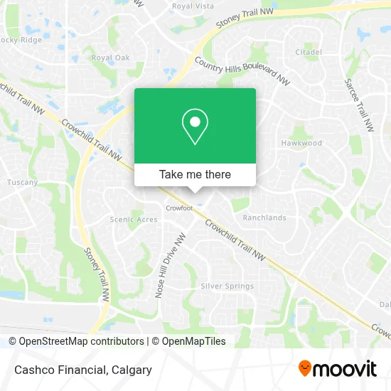 Cashco Financial map