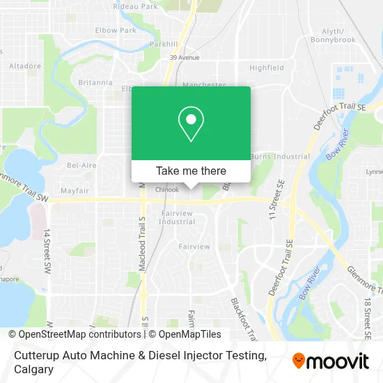Cutterup Auto Machine & Diesel Injector Testing map