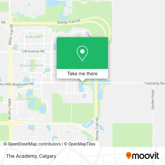 The Academy map