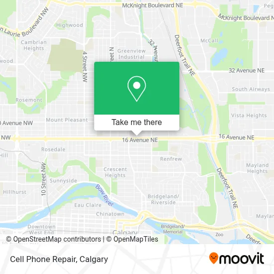 Cell Phone Repair map