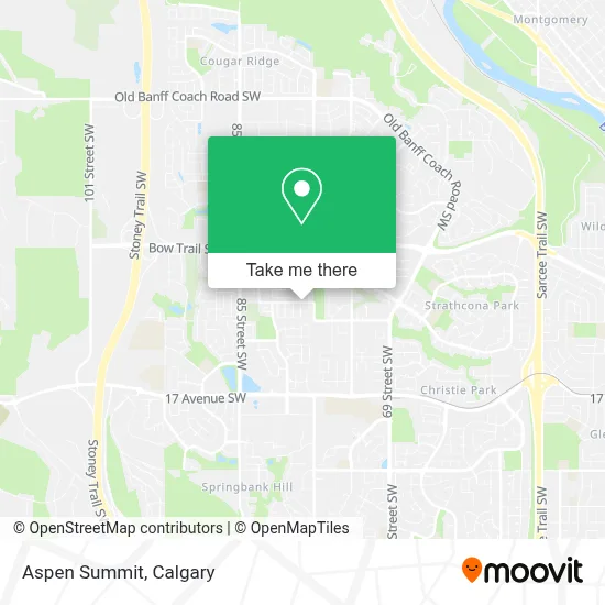 Aspen Summit map