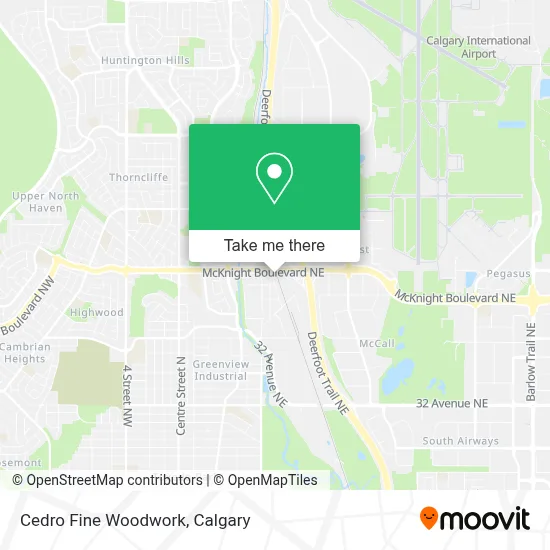 Cedro Fine Woodwork map