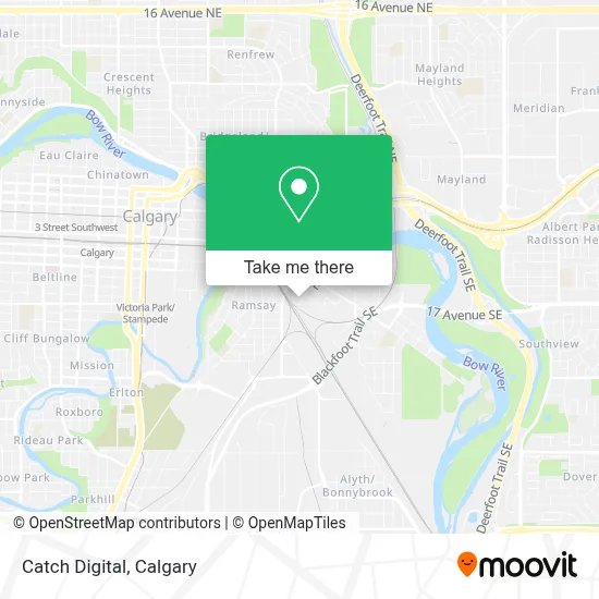 Catch Digital map