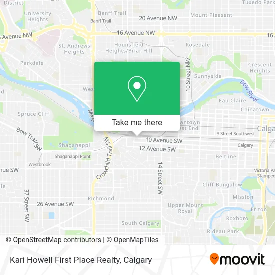 Kari Howell First Place Realty map
