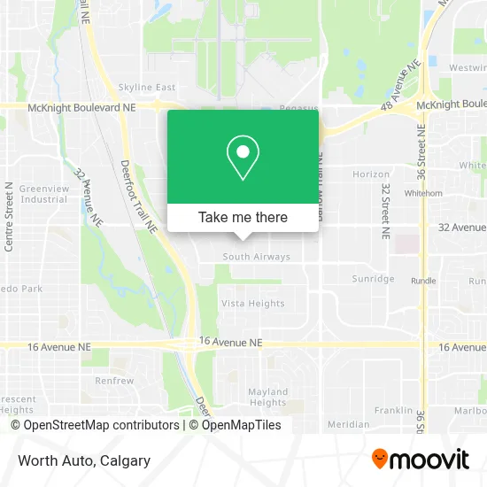 Worth Auto map