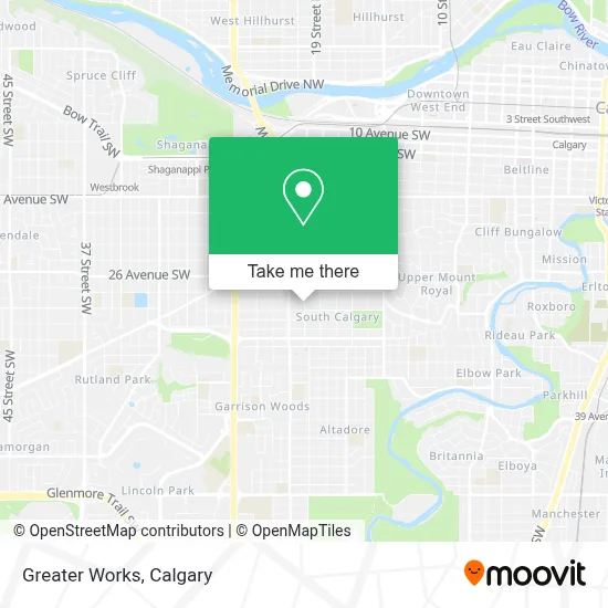 Greater Works map