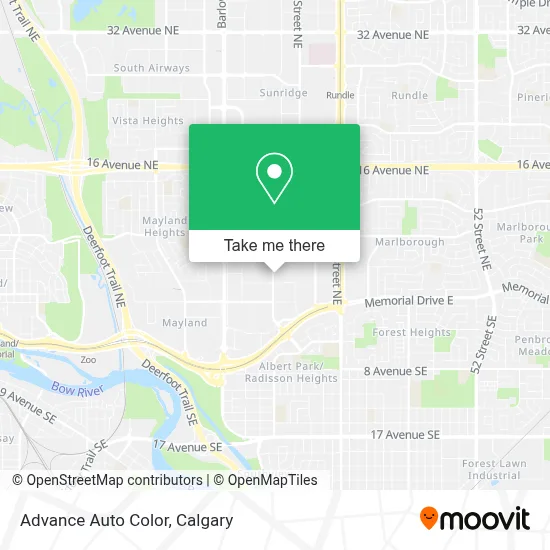 Advance Auto Color map