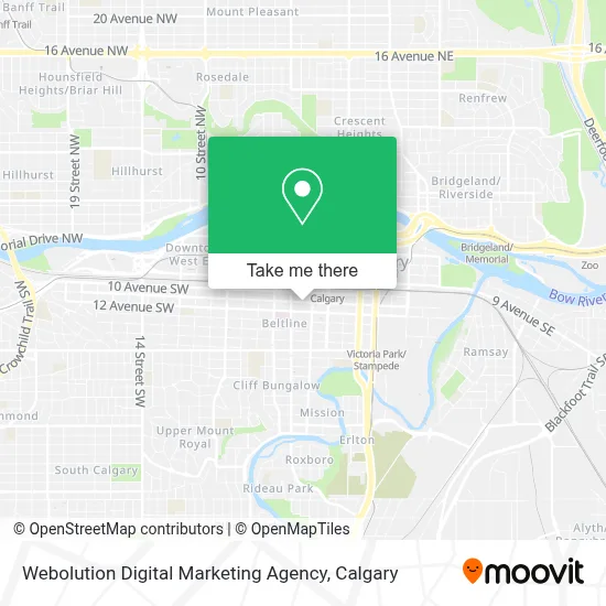 Webolution Digital Marketing Agency map