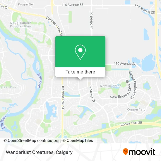 Wanderlust Creatures map