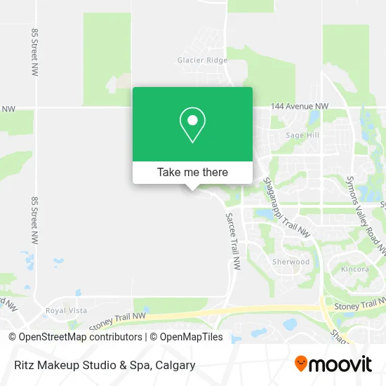 Ritz Makeup Studio & Spa map