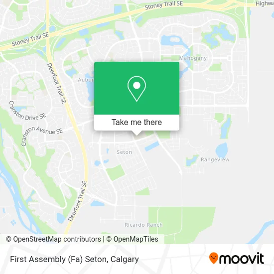 First Assembly (Fa) Seton map