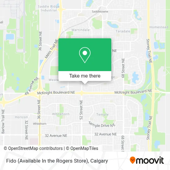 Fido (Available In the Rogers Store) map
