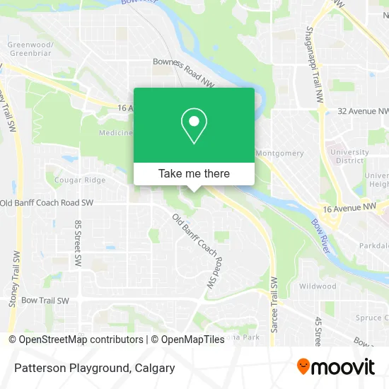 Patterson Playground map