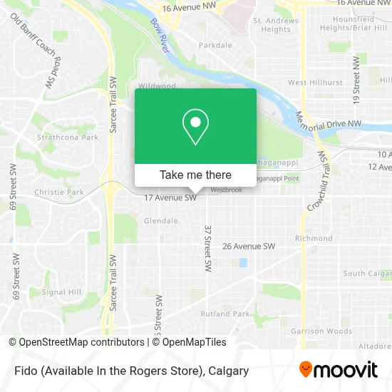 Fido (Available In the Rogers Store) map