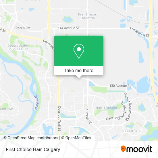 First Choice Hair map