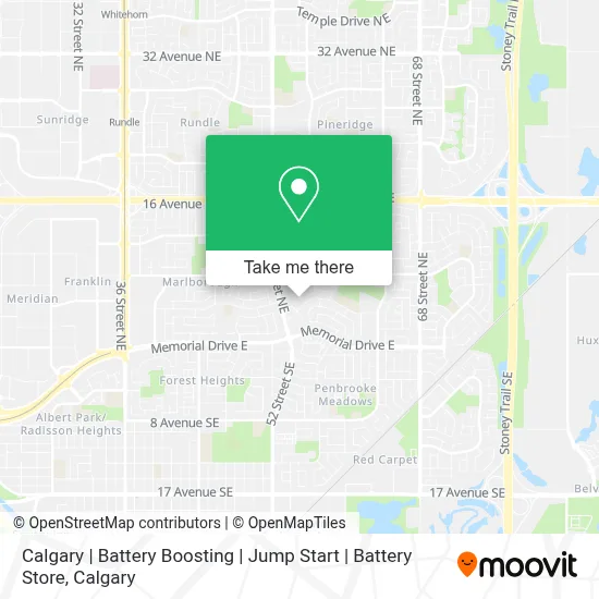 Calgary | Battery Boosting | Jump Start | Battery Store map