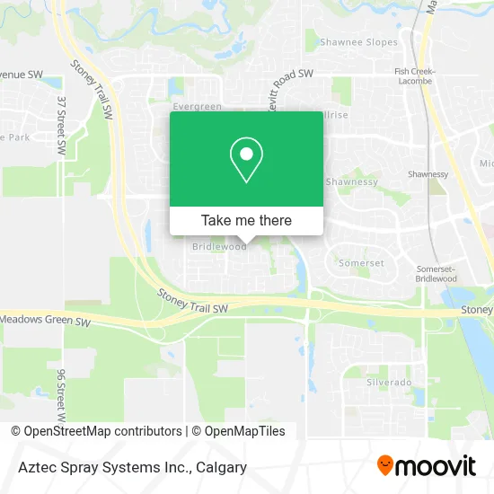 Aztec Spray Systems Inc. map