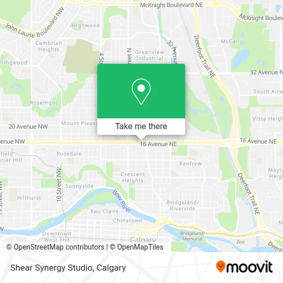 Shear Synergy Studio map