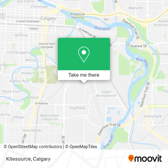 Kitesource map
