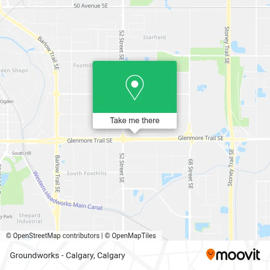 Groundworks - Calgary map