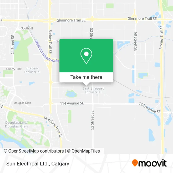 Sun Electrical Ltd. map