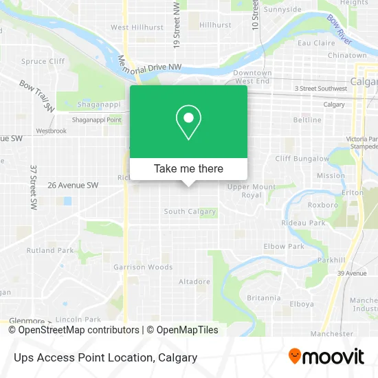 Ups Access Point Location plan
