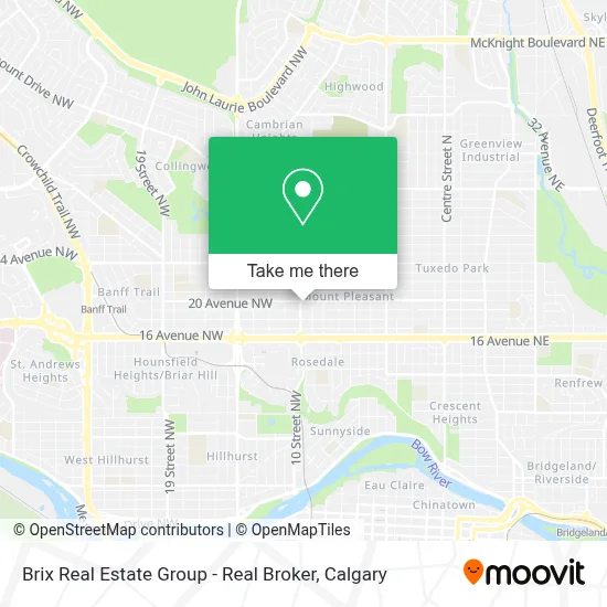 Brix Real Estate Group - Real Broker map