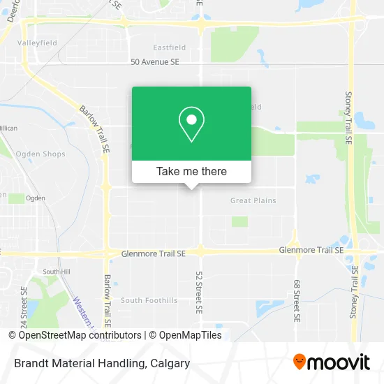 Brandt Material Handling map