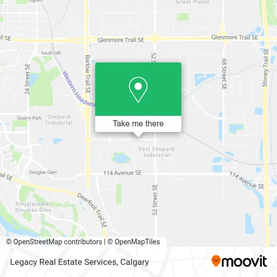 Legacy Real Estate Services map