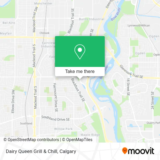 Dairy Queen Grill & Chill map