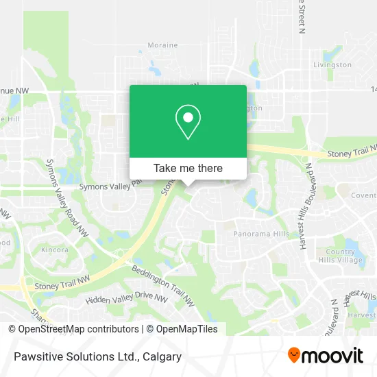 Pawsitive Solutions Ltd. map