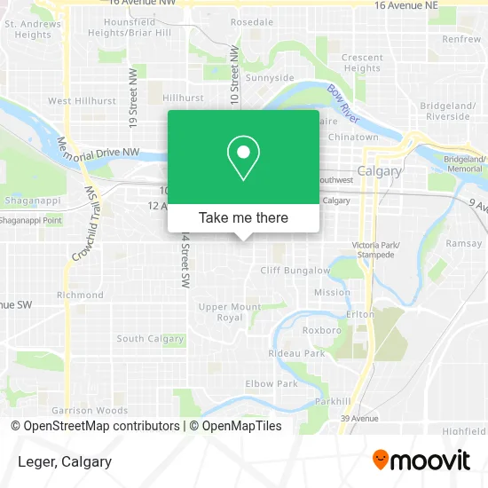 Leger map