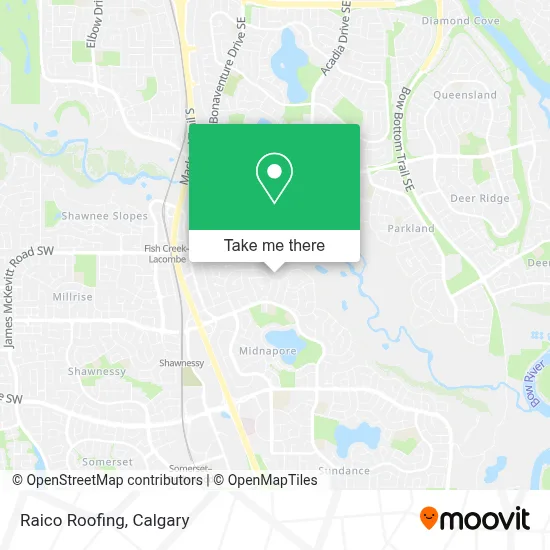 Raico Roofing map