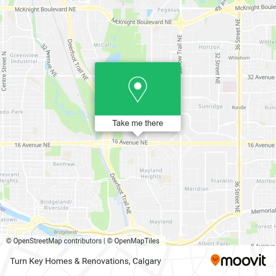 Turn Key Homes & Renovations map