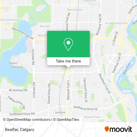 Beaflar map