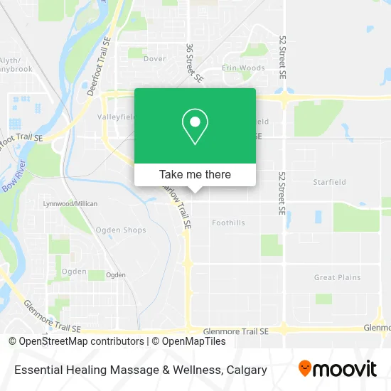 Essential Healing Massage & Wellness map