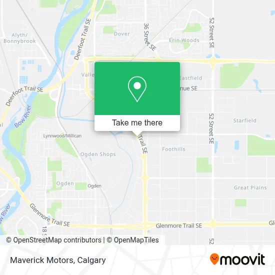 Maverick Motors map