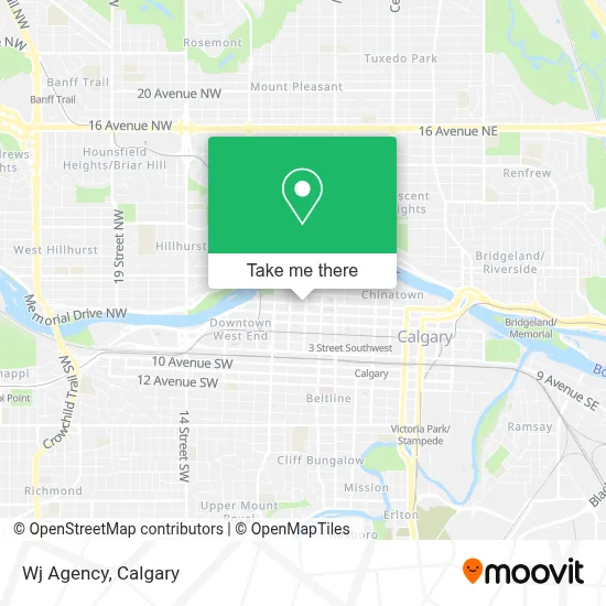 Wj Agency map