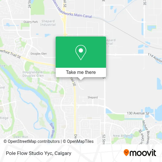 Pole Flow Studio Yyc map