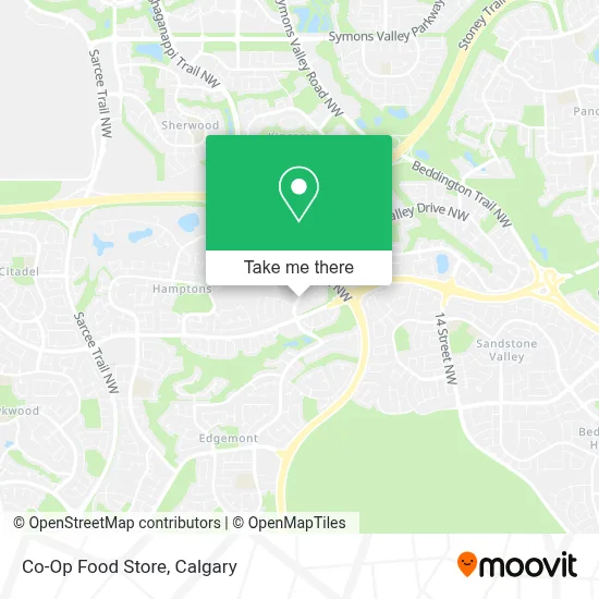 Co-Op Food Store map