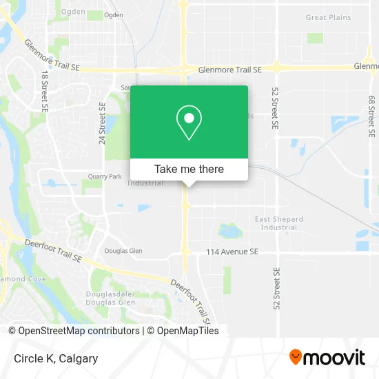 Circle K map