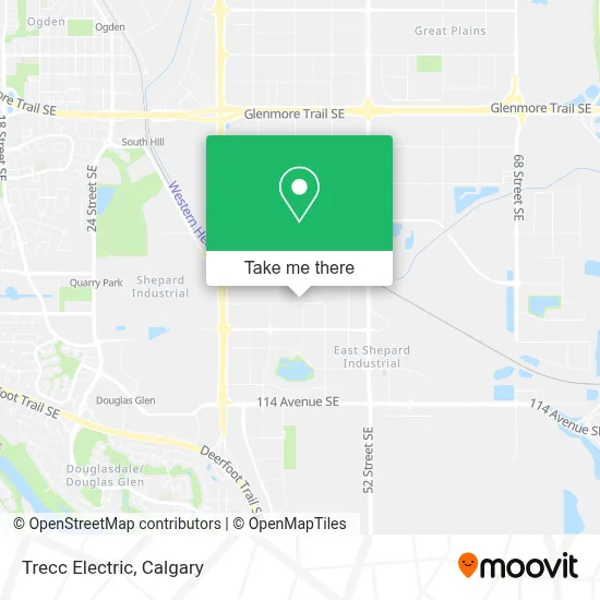 Trecc Electric map