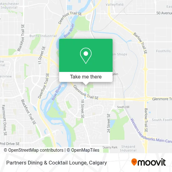 Partners Dining & Cocktail Lounge map