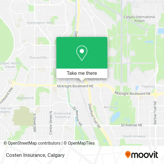 Costen Insurance map