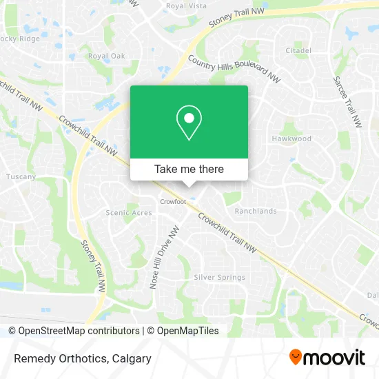 Remedy Orthotics map