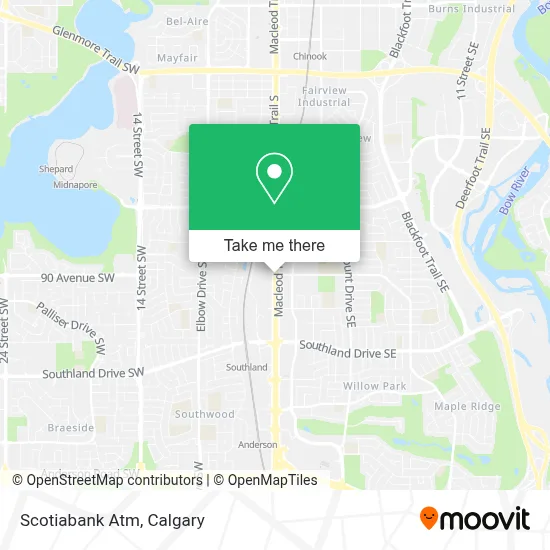Scotiabank Atm map