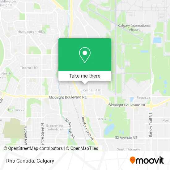Rhs Canada map