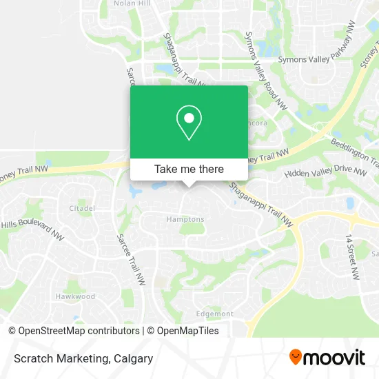 Scratch Marketing map