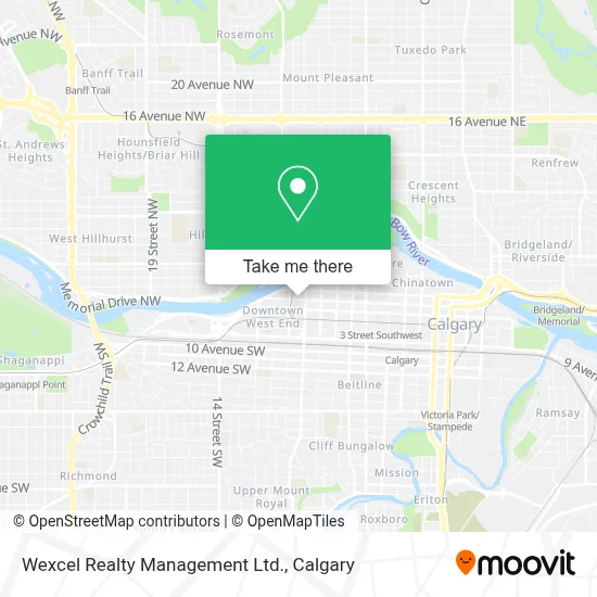 Wexcel Realty Management Ltd. map