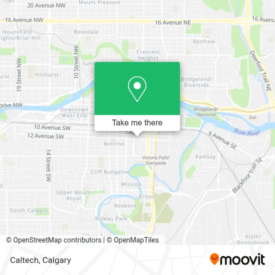Caltech map
